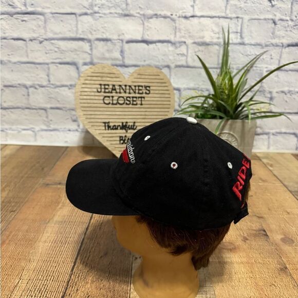 Vintage 90s Harley Davidson Cafe New York NYC Ride Free Biker Snapback Cap Hat - Picture 4 of 10